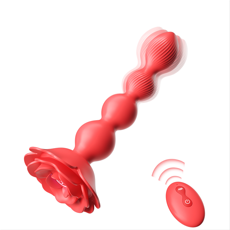 Vibrador giratorio de bolas anales