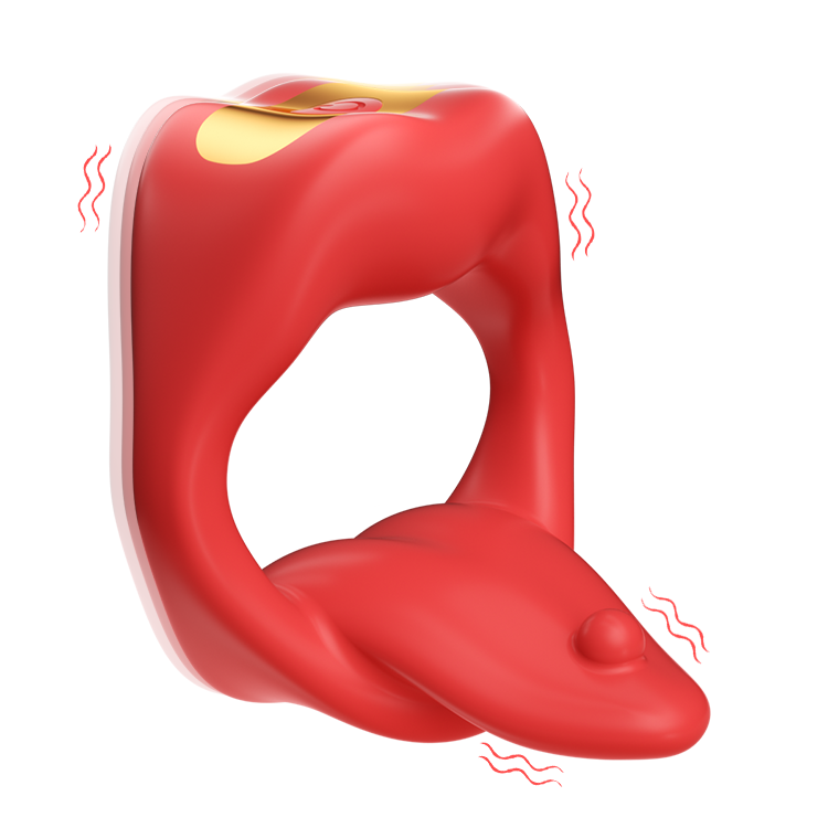 Anillo para el pene con vibración y juguete para parejas