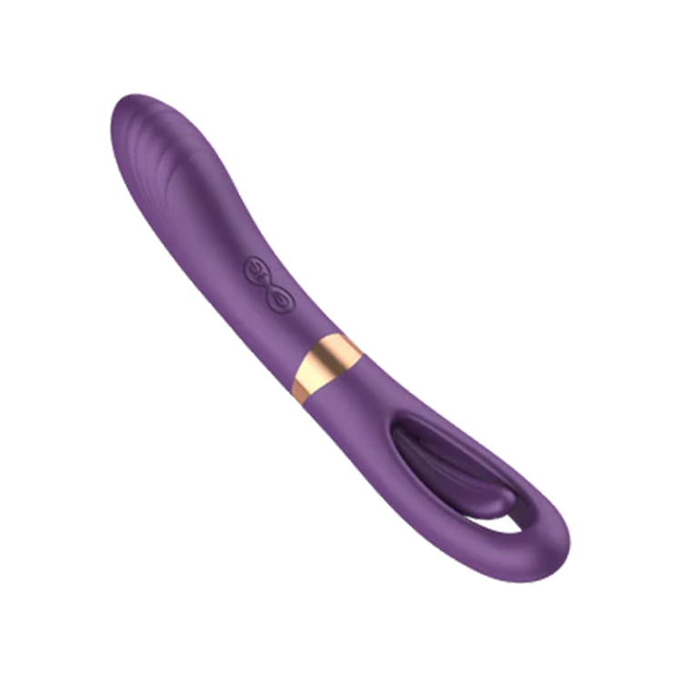 Vibrador vibratorio para punto G - Aleteo de clítoris