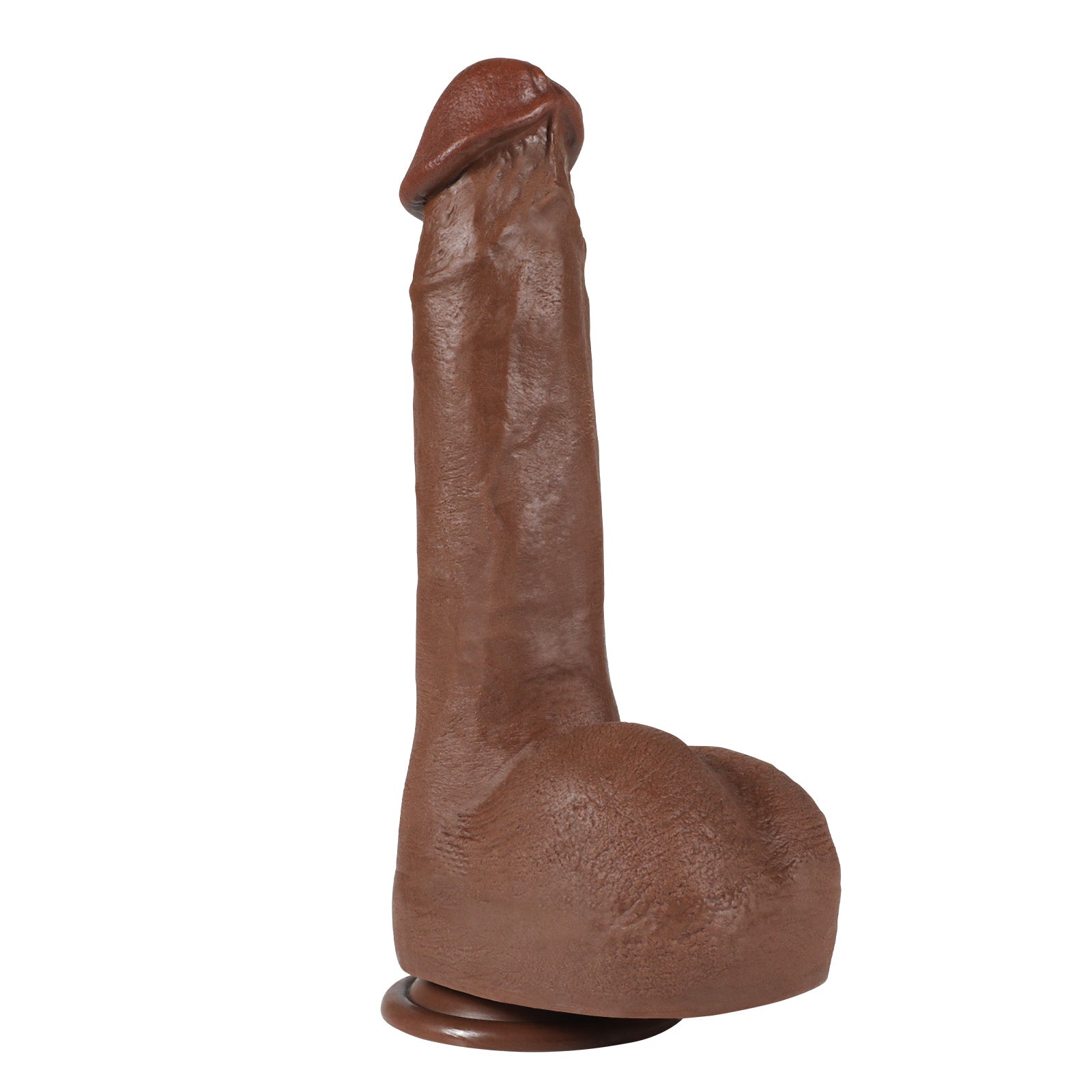 Dildo texturizado realista de 22 pulgadas con base de succión