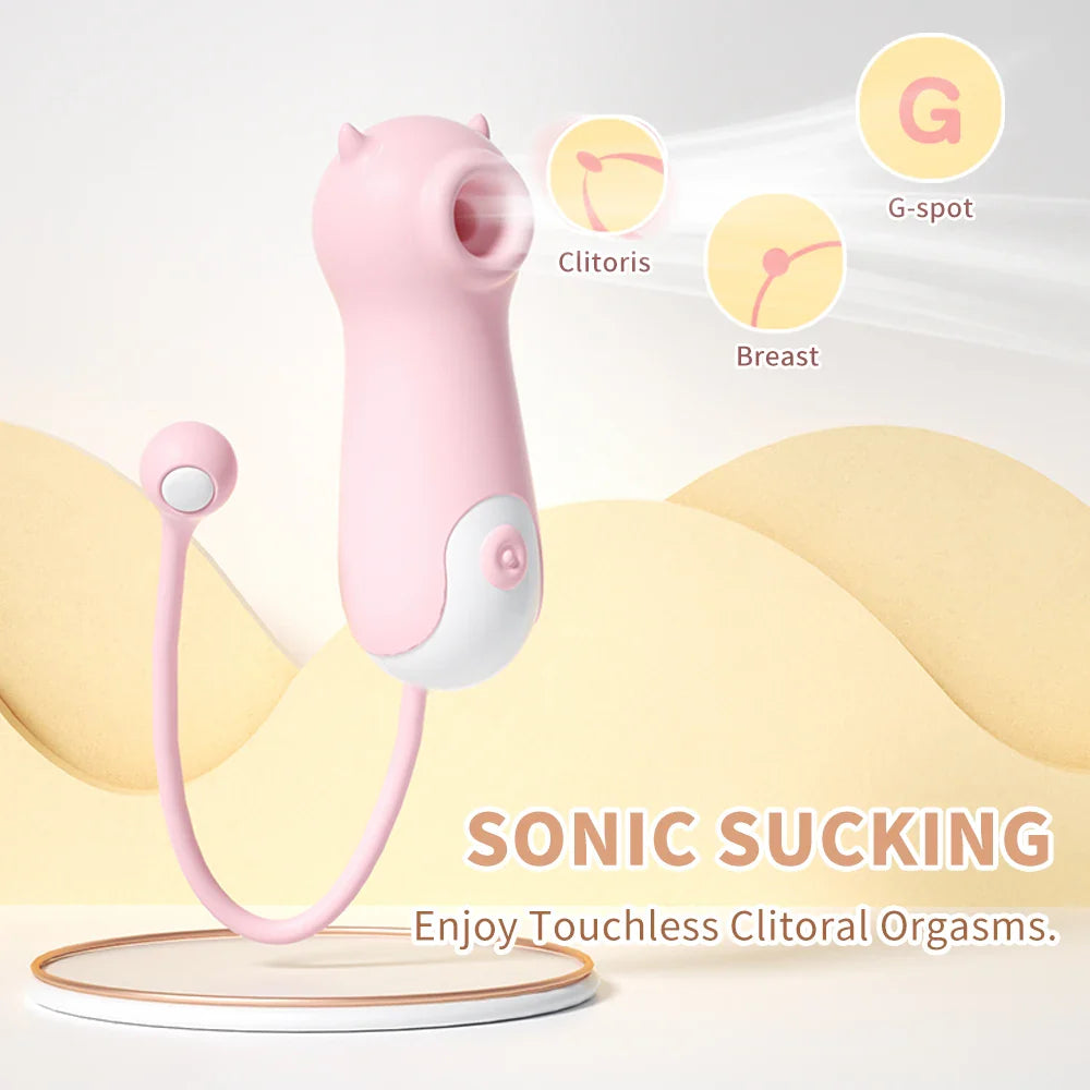 Vibrador de succión clitoriana de 10 modos