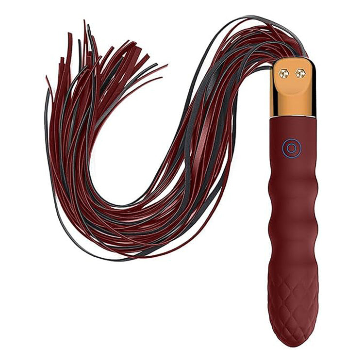 Látigo vibrador con vibrador para punto G