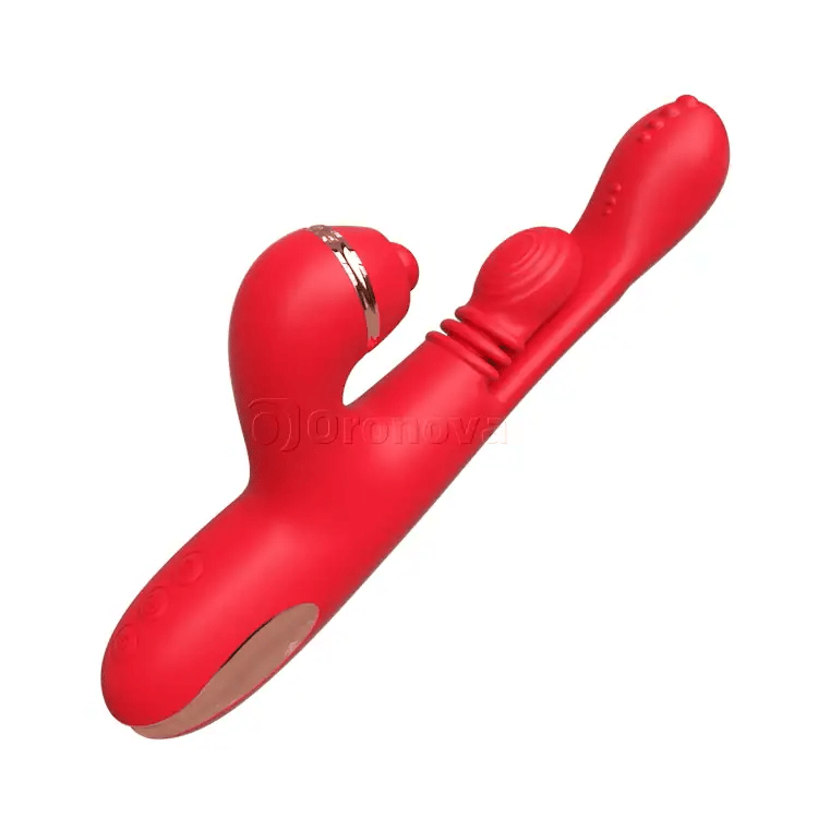 Potente vibrador para el punto G con acción de masaje profunda