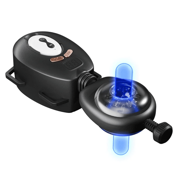 Masturbador portátil, ajuste de firmeza, control remoto