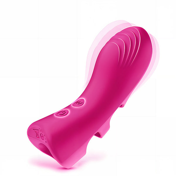 Vibrador de Dedo Versátil y Silencioso