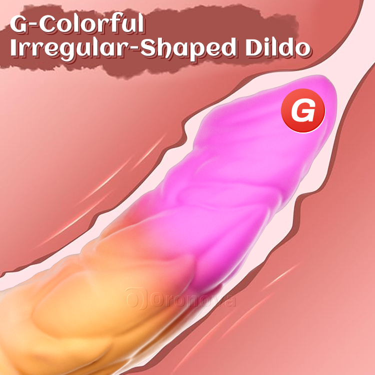 Dildo realista de silicona de 8 pulgadas 21cm con base de succión fuerte