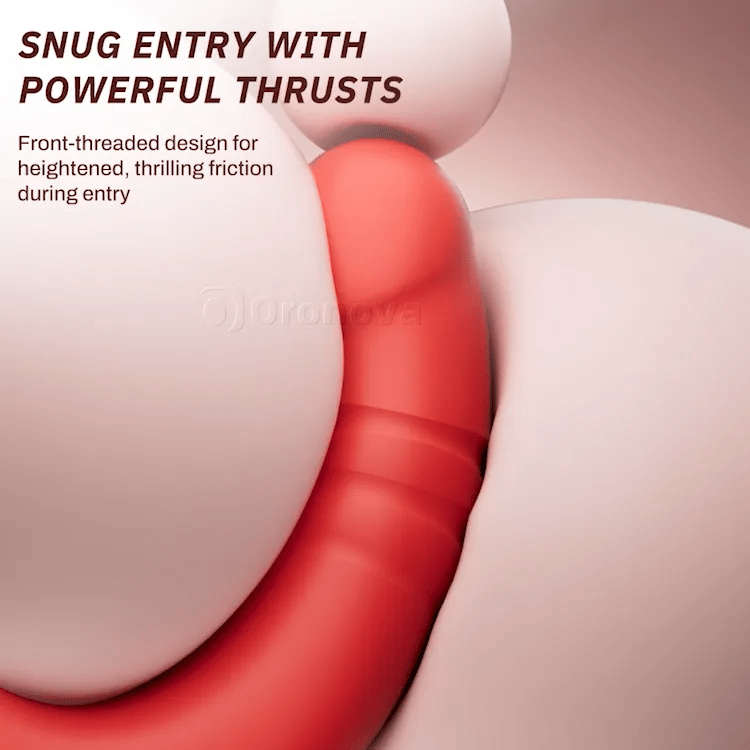 Vibrador para punto G Licking - Empuje y vibración