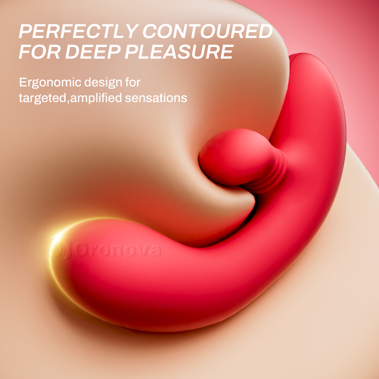 Estimulación Dual Definitiva: Estimulador Clitorial Giratorio y Vibrador de Punto G con Empuje