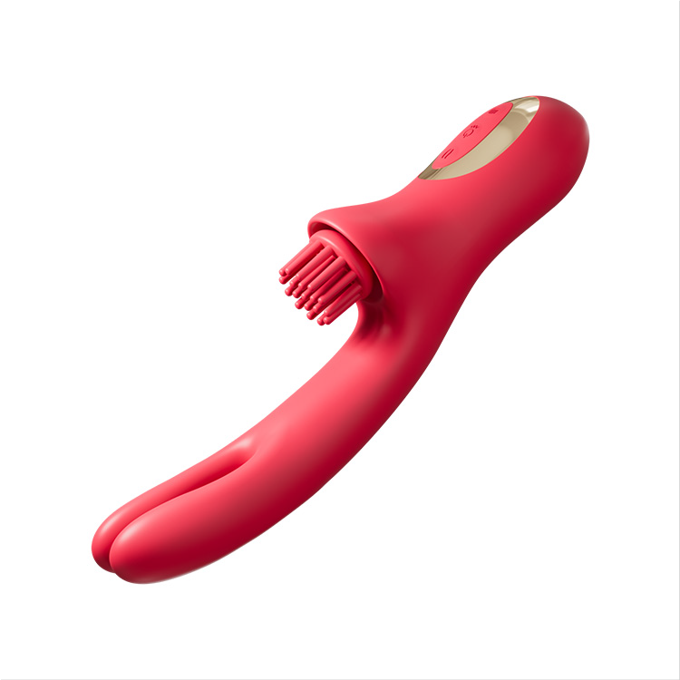 Vibrador Conejo 3 en 1 Come-Hither con Vibración Cosquilleante