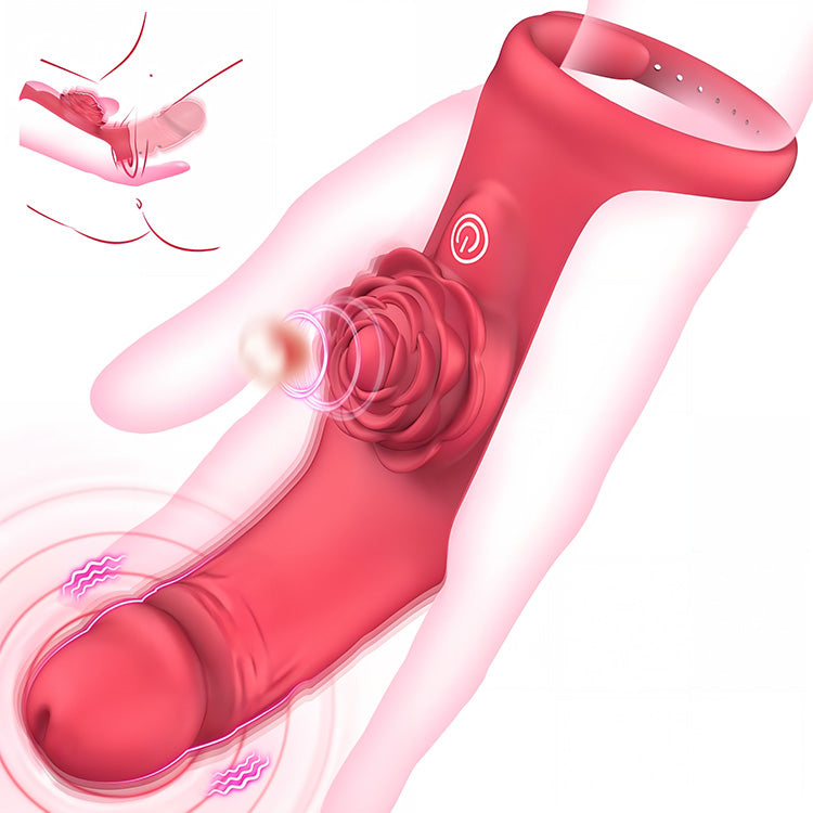 Vibrador portátil para dedo con 9 modos