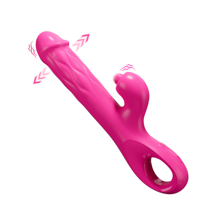 Vibrador 3 en 1 para golpeteo y expansión – Estimulación del punto G y clítoris