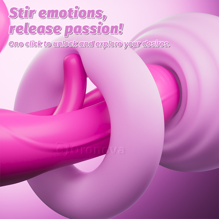 4 Motor Dildo Vibradores sin Correa de Doble Extremo – Experimenta la Estimulación Definitiva
