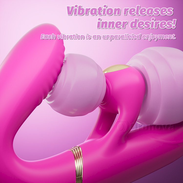 4 Motor Dildo Vibradores sin Correa de Doble Extremo – Experimenta la Estimulación Definitiva