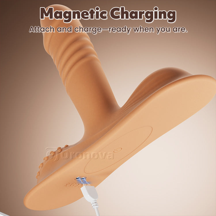 Consolador vibrador para montar femenino, estimulación anal del punto G, adecuado para parejas