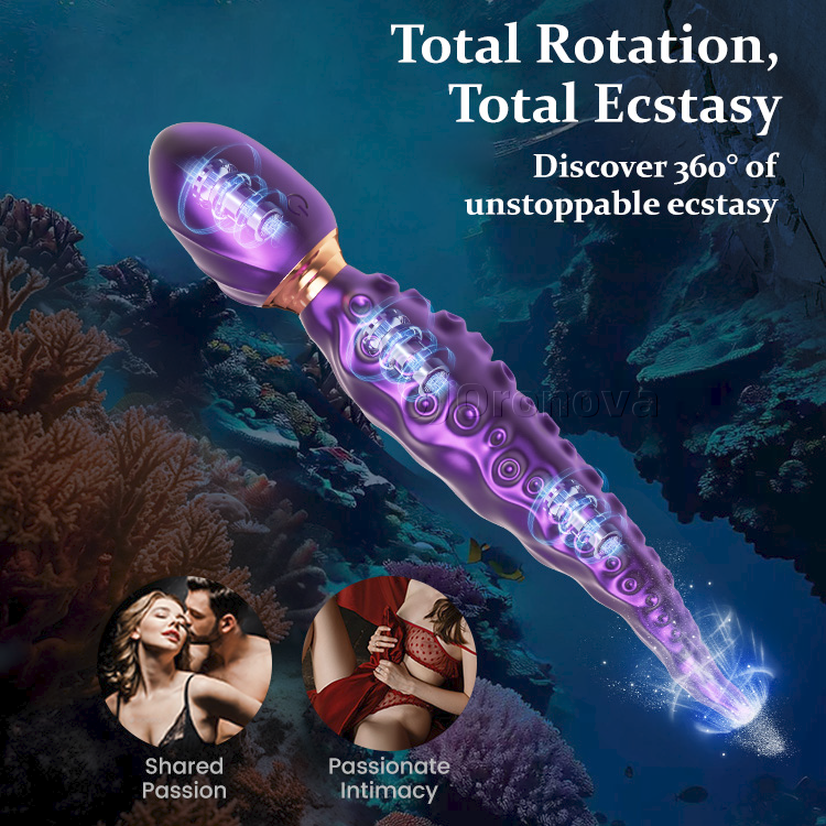Vibrador Tentáculo de Pulpo – Ideal para la Estimulación del Punto G y los Pezones