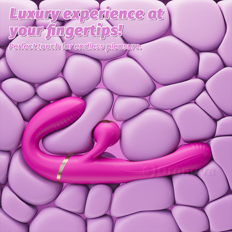 4 Motor Dildo Vibradores sin Correa de Doble Extremo – Experimenta la Estimulación Definitiva