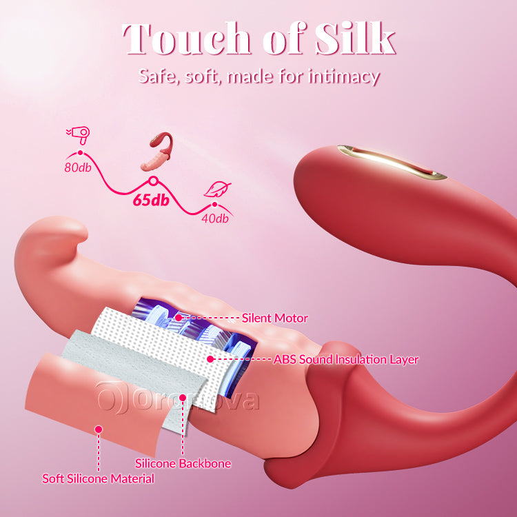 Vibrador para el Punto G, Pulsante, Estimula el Punto C, Control Remoto