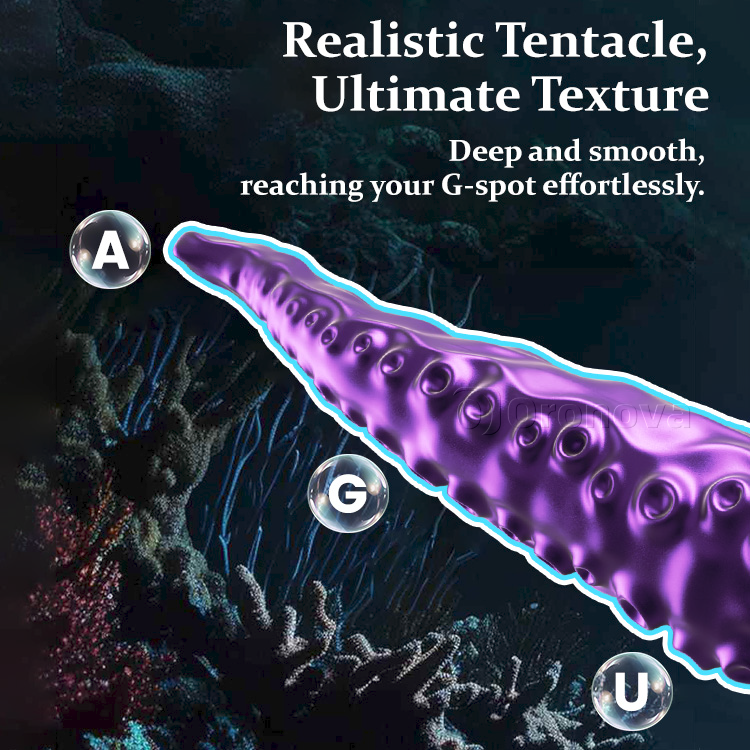 Vibrador Tentáculo de Pulpo – Ideal para la Estimulación del Punto G y los Pezones