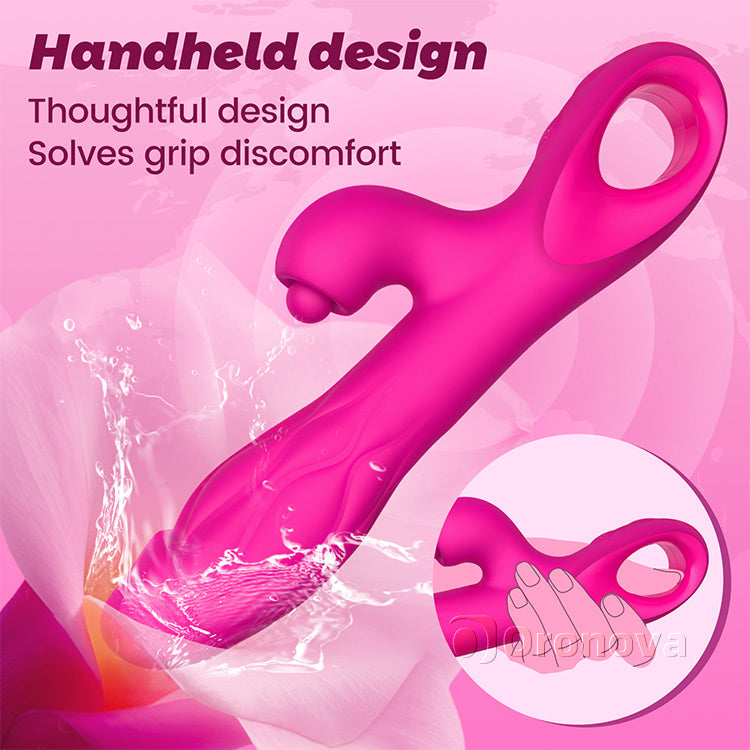Vibrador 3 en 1 para golpeteo y expansión – Estimulación del punto G y clítoris