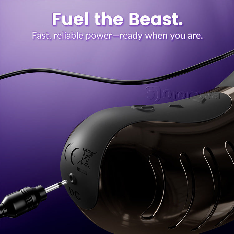 Vibrador giratorio y de empuje 360 ° – Estimulador dual de motor para punto G y clítoris