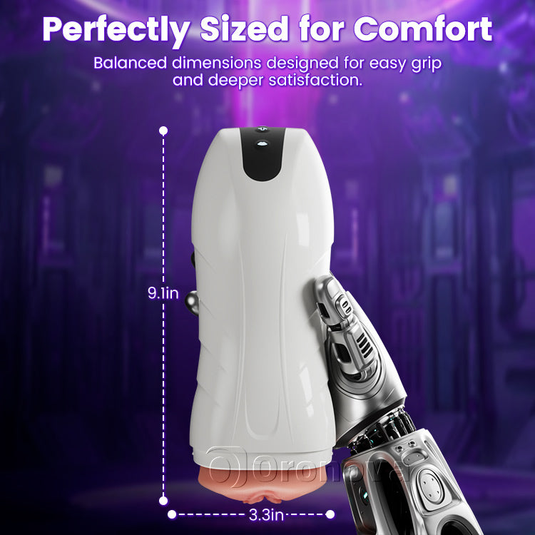 Masturbador Masculino Automático con Succión y Vibración – 10 Modos de Estimulación