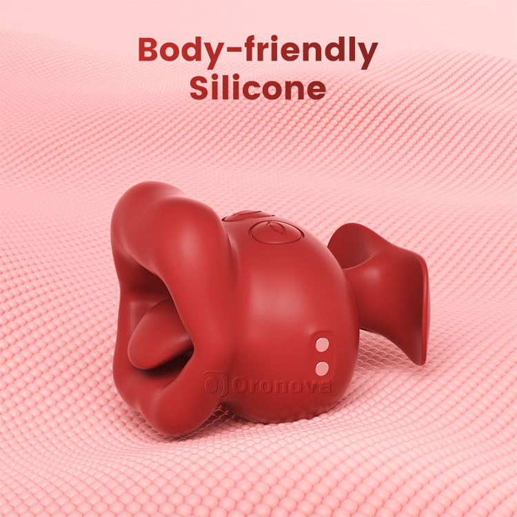 Vibrador de agarre para dedo - 10 besos y vibraciones