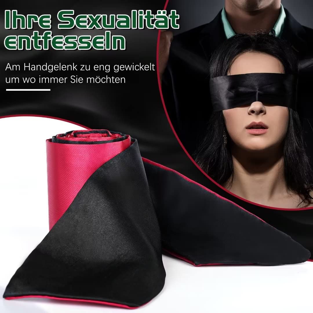 Juego de bondage BDSM con esposas para juegos de restricción