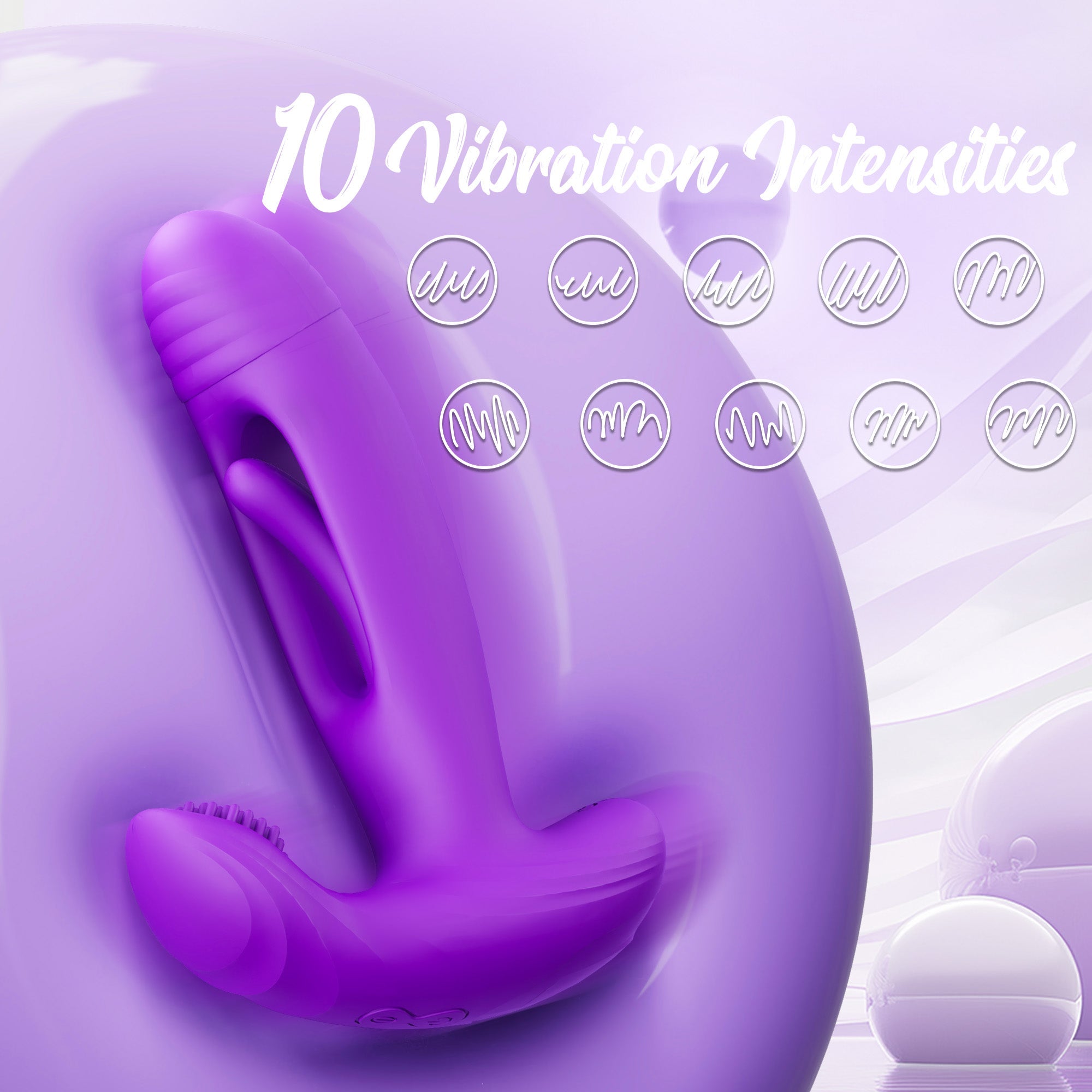 Vibrador de punto G vibratorio - Clitorial e impermeable