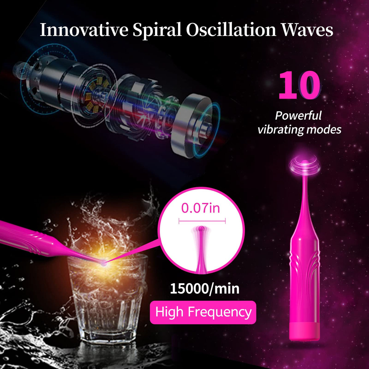 Mini Vibrador - Clítoris y Juego en Pareja