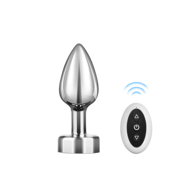 Plug Anal con Control Remoto para Estimulación con Vibraciones Ajustables