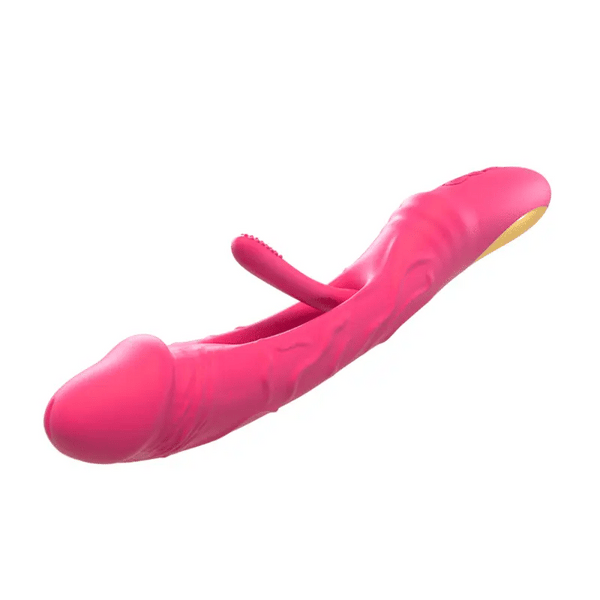 Vibrador consolador realista para mujeres, juguetes sexuales, estimulador Anal del punto G del clítoris con 7 modos de aleteo y 6 vibraciones